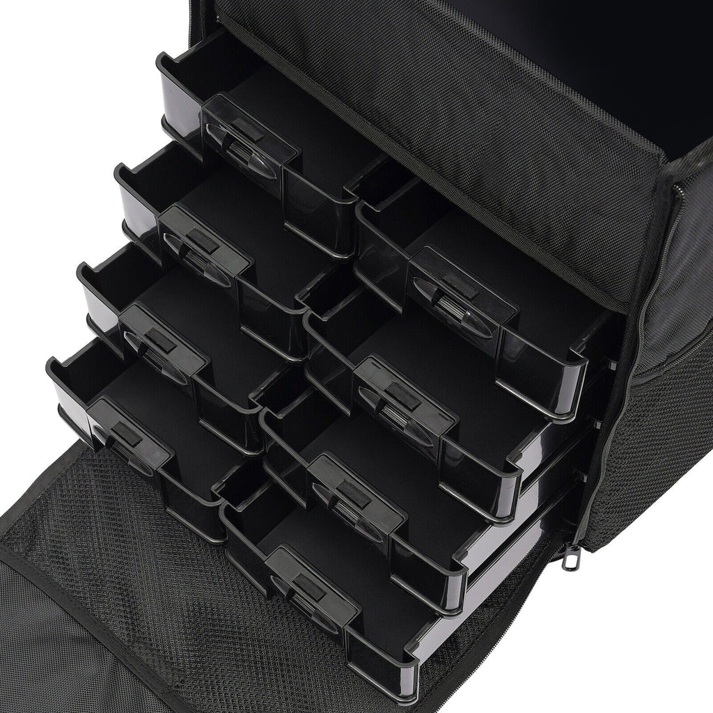 Makeup Makeup Wheels Up Trolley, with Suitcase Suitcase Rolling Case, Case Make Cosmetic Trolley, Cosmetic