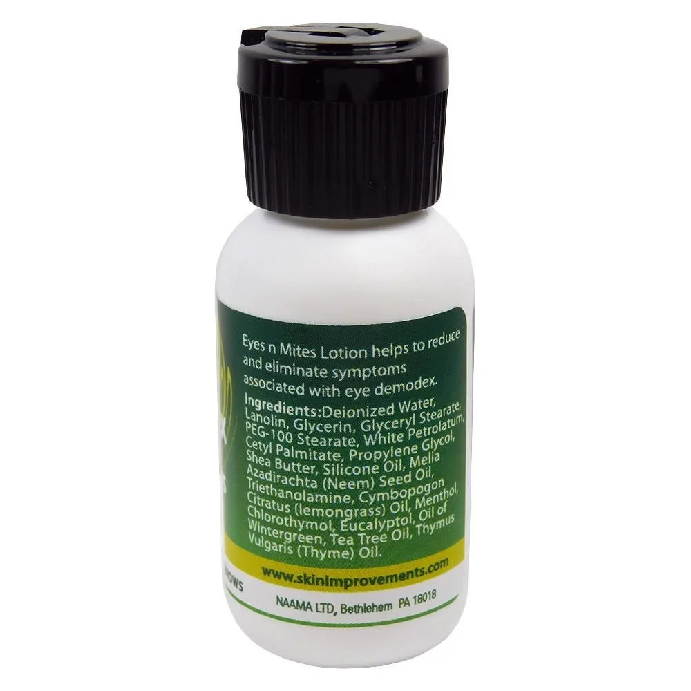 Eyelids Relief - Anti-Demodex Treatment Demodex Lotion, & Natural oz Ovante Mite Lash Itch Lid Eliminating & 1.0