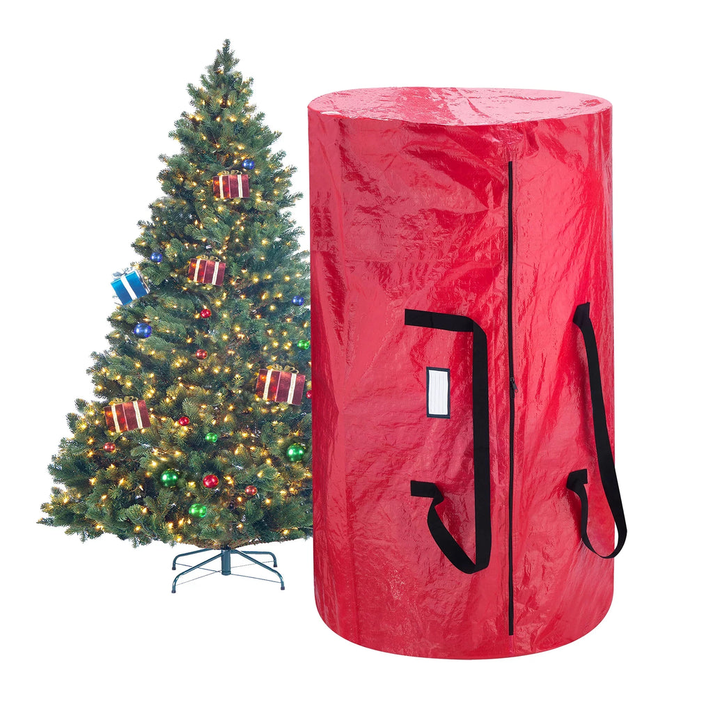 Combo-Red, Wreath & Elf Wreath Tree Bag 9ft Tree, 30" Stor Storage