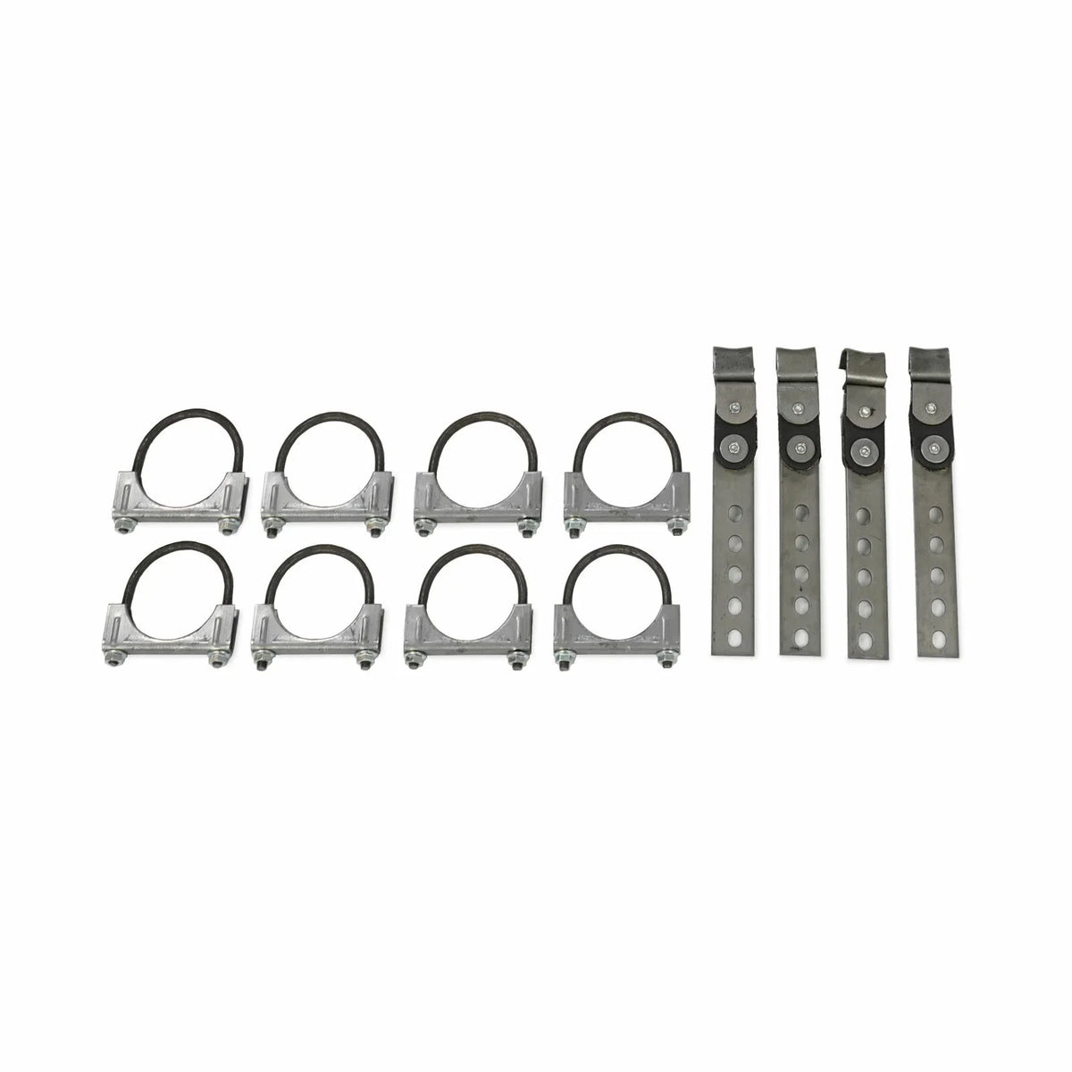 Car Kit Rear No 62-74 Exit B Exhaust Mopar Tips Body Dual Muffler 2.5" No