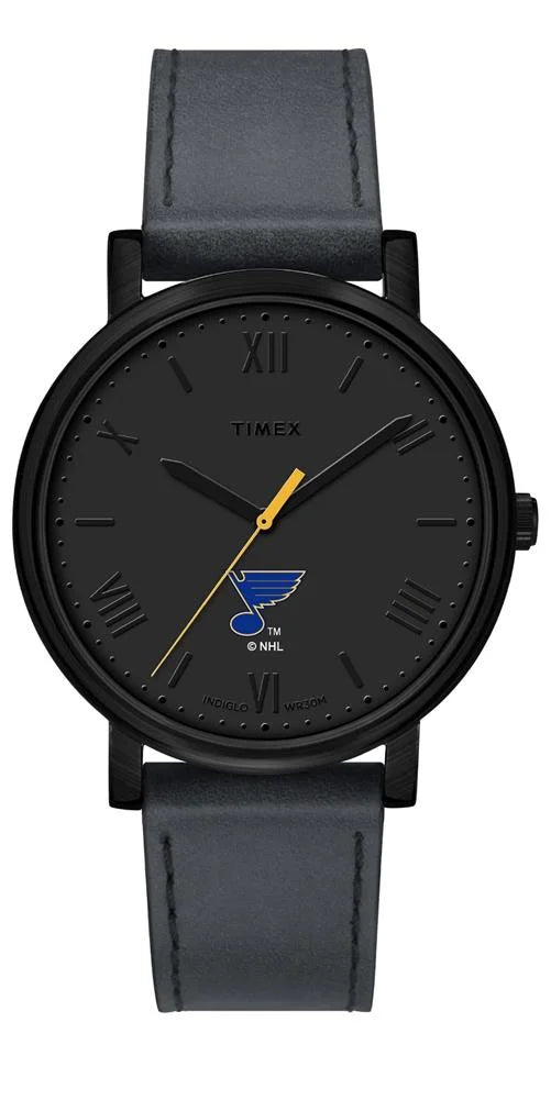 Watch Black Timex Ladies Watch Game Louis Saint Blues Timex St Night