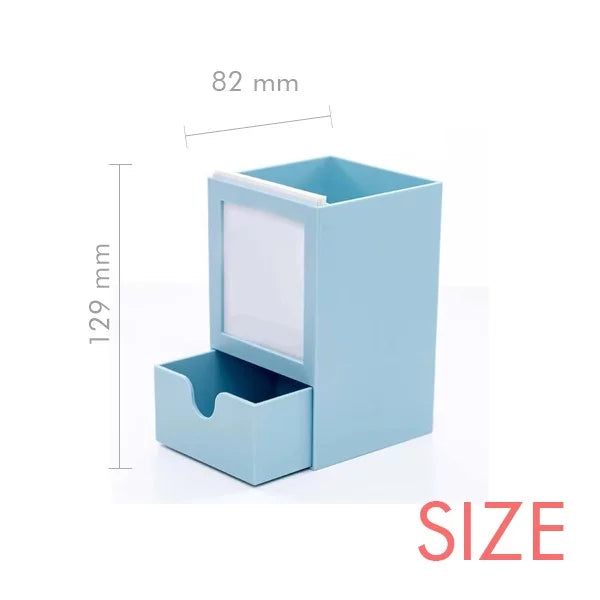 Holder Pattern Universe Card Desk Supplies Elliptical Pen Nebula Organizer Cosc