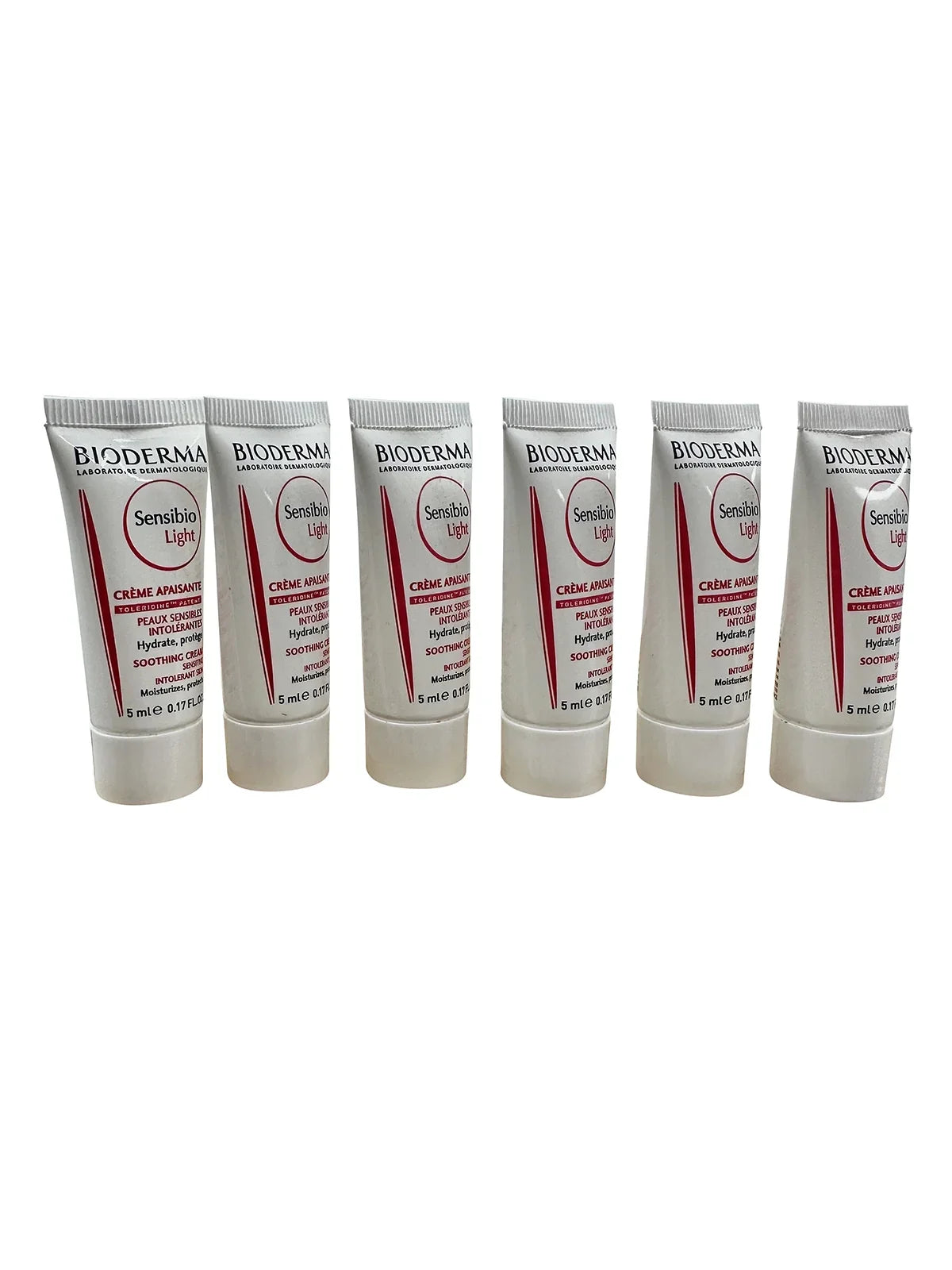 Skin Set Intolerant oz Soothing Bioderma Cream Light 6 Sensibio of 0.17 Sensitive &