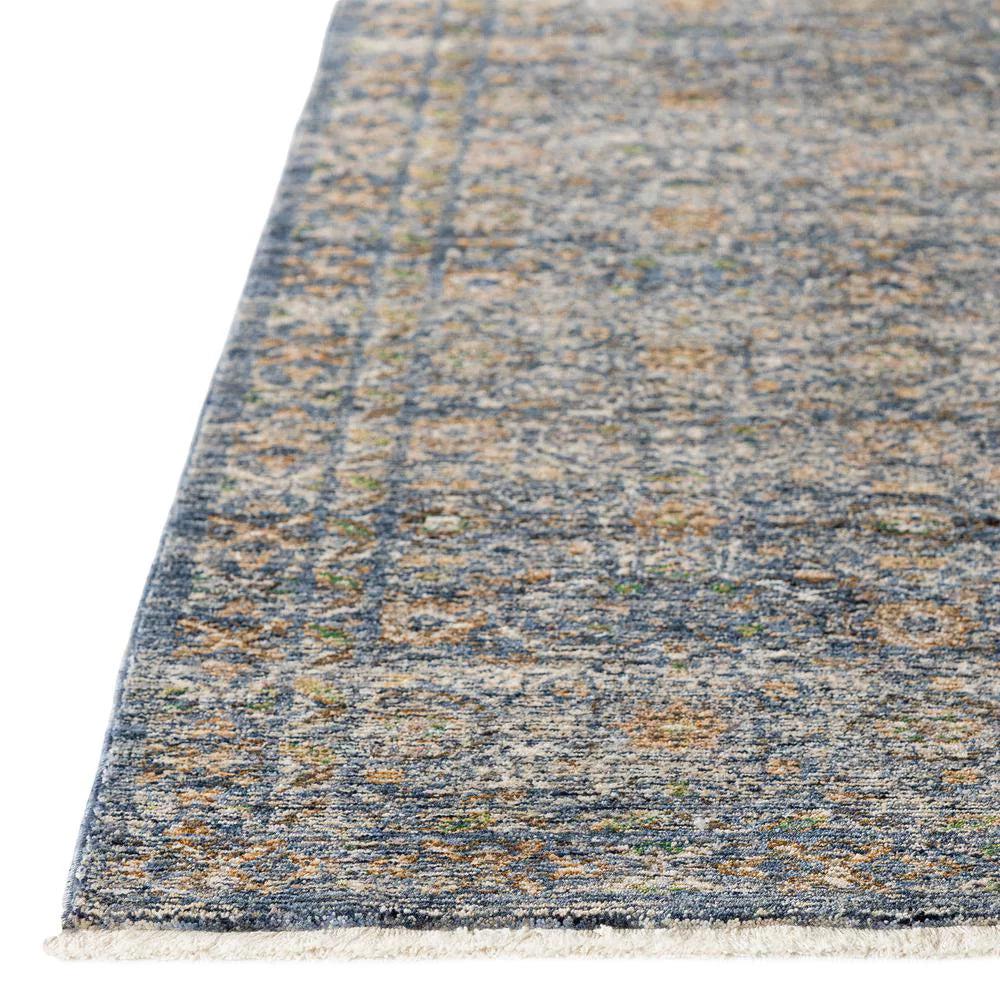 Dalyn Navy 2'6" YA6 Yarra x 1'8" Rug Rugs