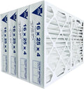 Smoke 4)- United (Case Filters Dust, Captures 13 of Air MERV Furnace 16x25x4 Mold Filter HVAC Pollen, Airborne & Spores Filter Bacteria,