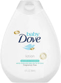 Fragrance count Sensitive Moisture 3 Dove Free Lotion, Baby oz, 13