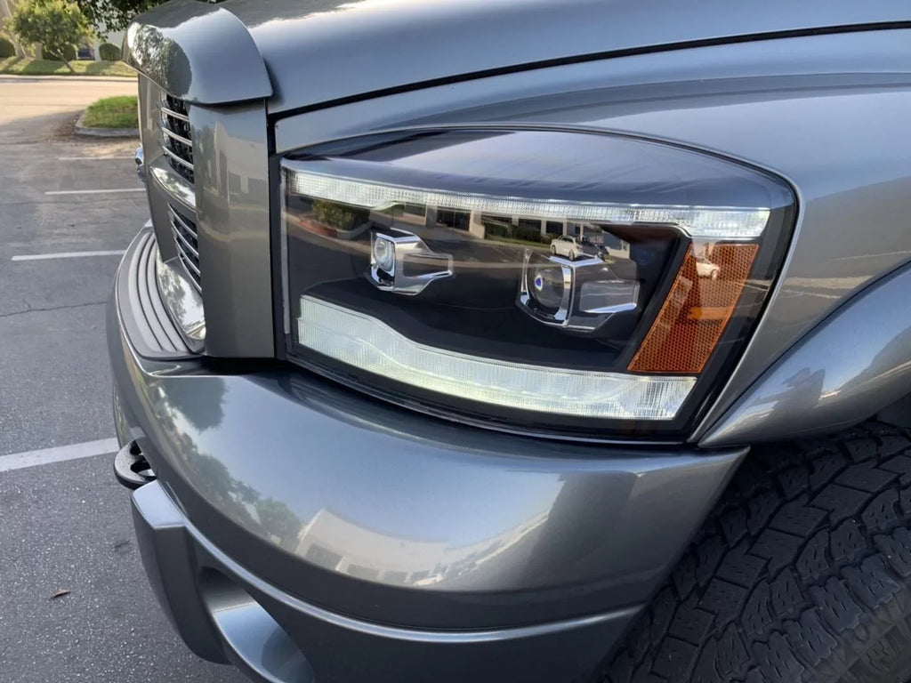 Halogen Alpha-Black Ram Dodge AlphaRex Projector PRO-Series 06-08 Headlights
