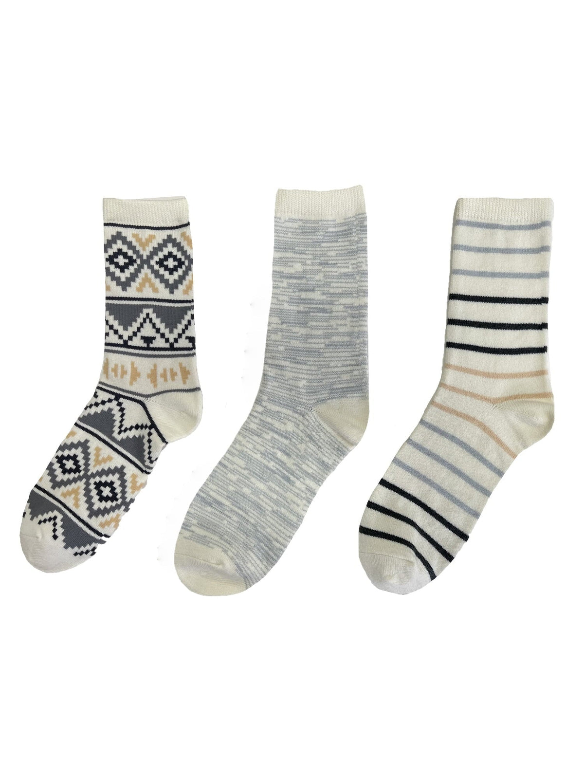 Wooly Babba Cozy dimension Warmer Fashion Boot Socks, 4-10 Fuzzy Warm 12-Pack, Socks, Luxe, Women's Crew