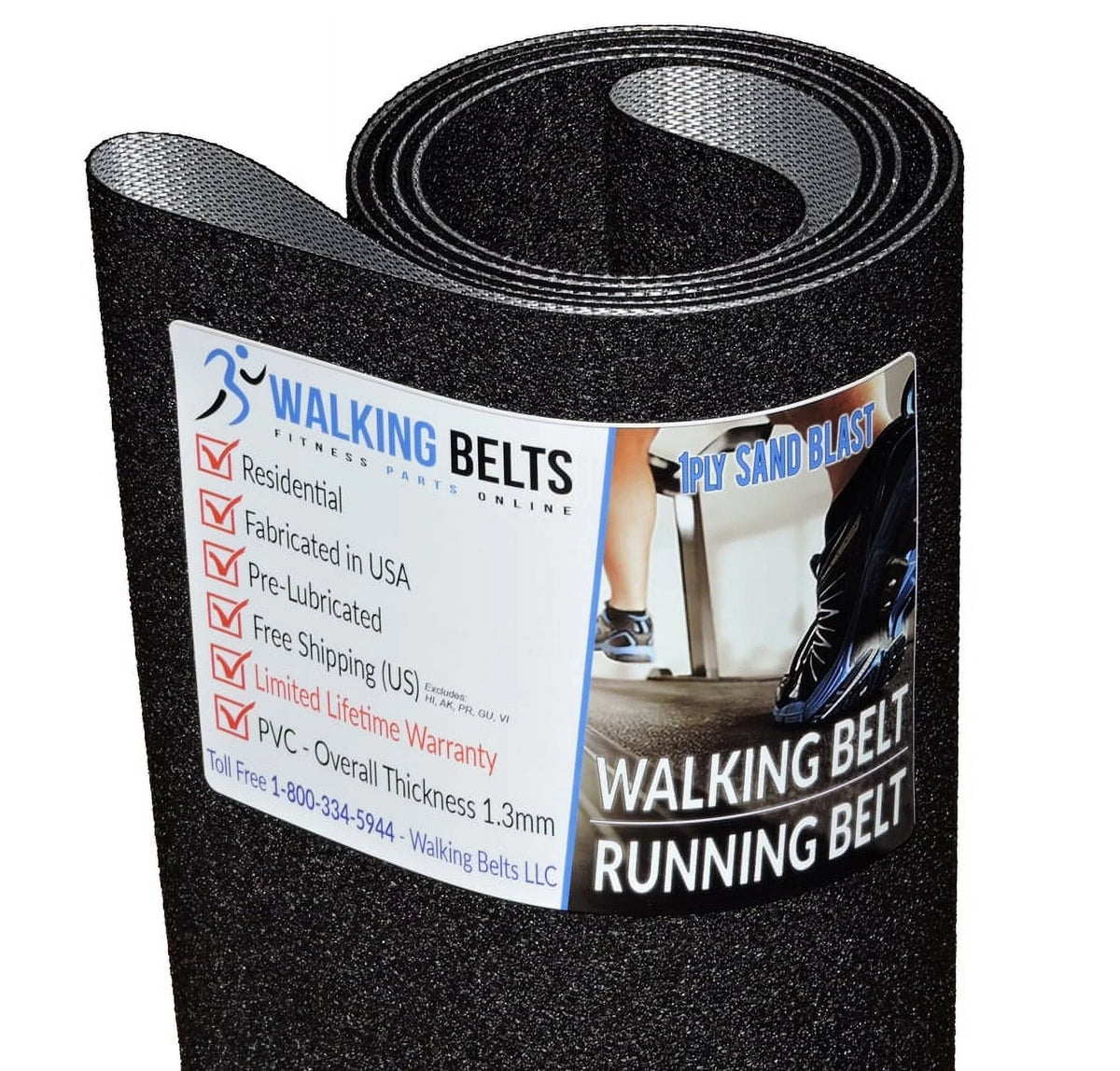 Sand Belt Elite Nordictrack NTL190075 Treadmill Blast Running 7500 1ply