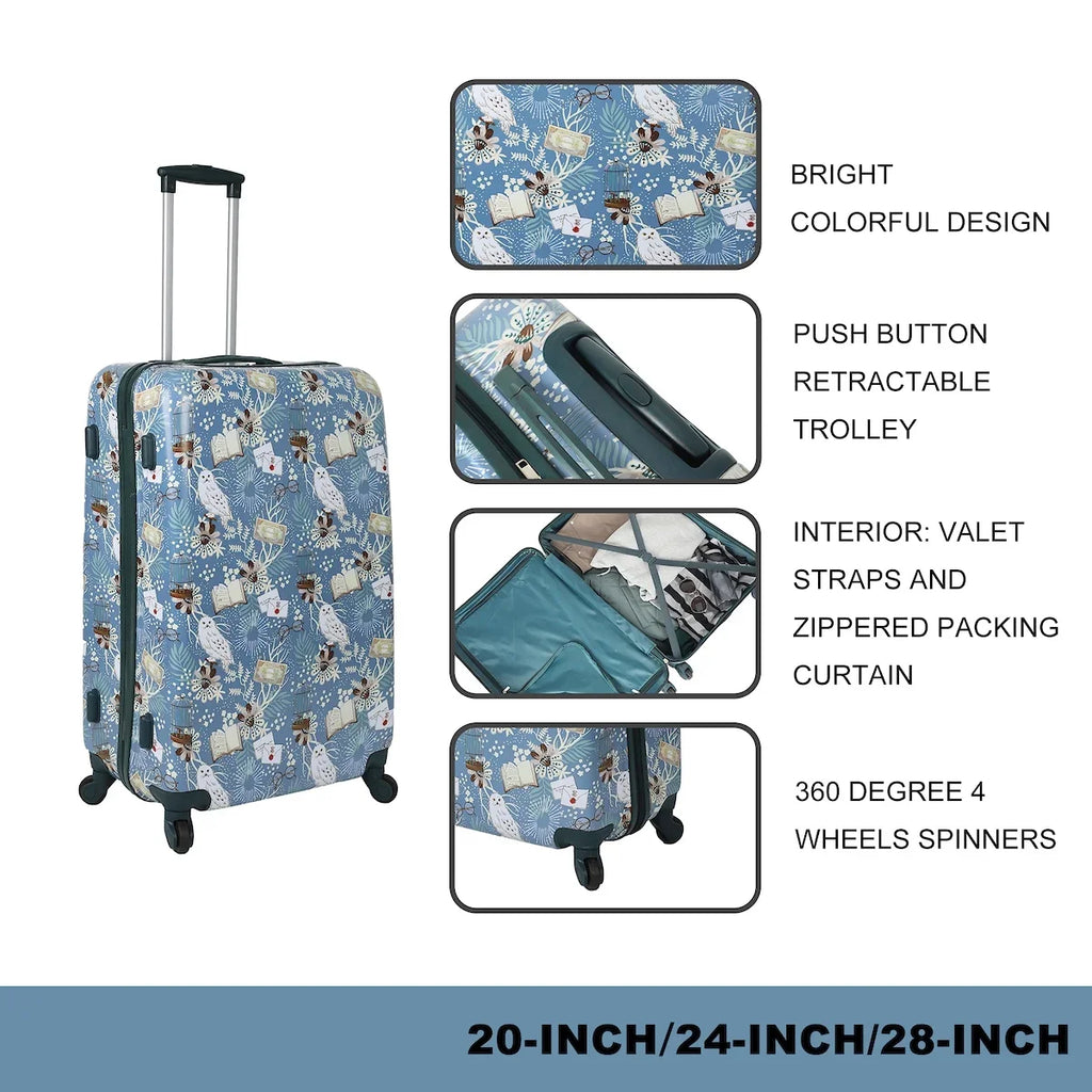 3-Piece Set Harry 4-Wheel Potter Luggage