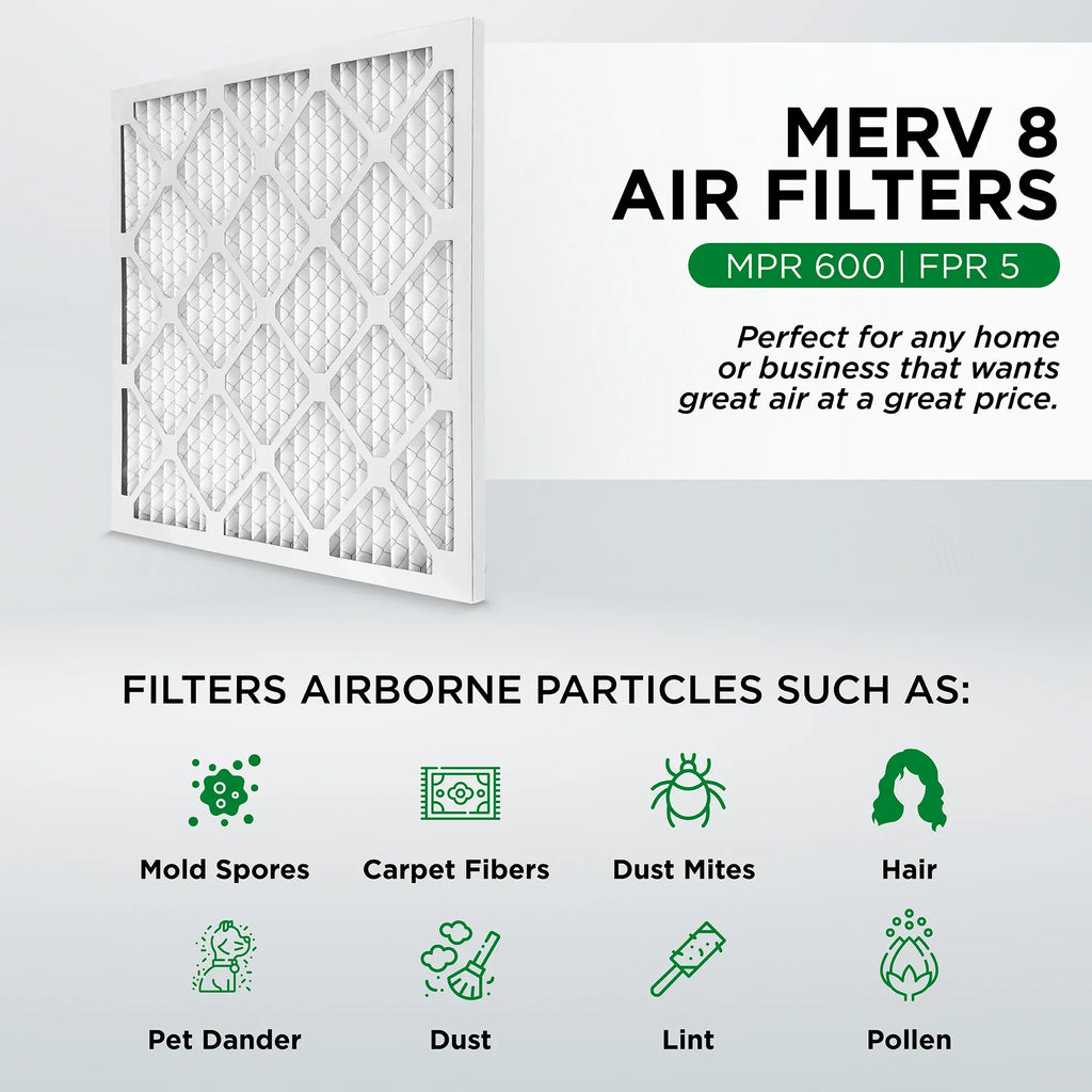 Furnace Pleated MERV Pamlico Air x Filters. Air dimension: 13-1/2 3/4 of x 24-1/2 AC 8 14x25x1 Case 12. Actual