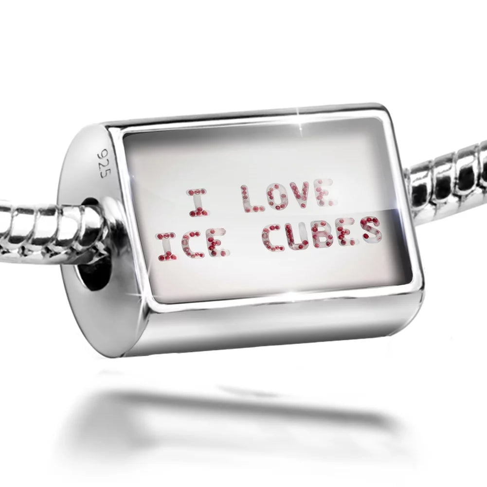 Frozen Silver Berry 925 Ice I Sterling Love Cubes Charm Ice Bead Neonblond