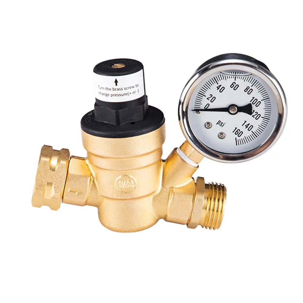 Inlet Screened Valve,Reducer 0-160psi And And liquid Inlet -free Brass Brass Valve -free liquid Pressure Andoer Screened With Huiop Filter 0-160psi Inlet And 0-160psi Adjustable Brass With Valve
