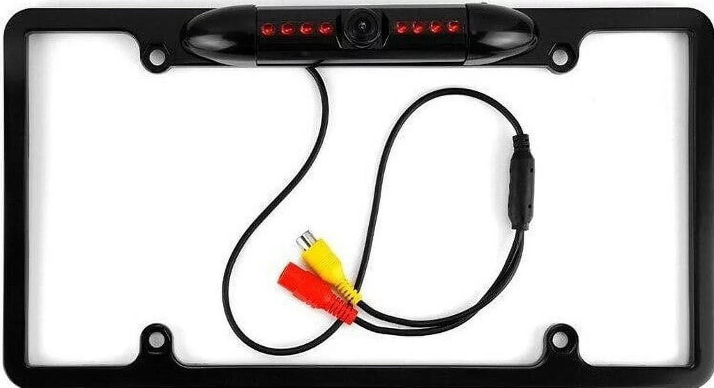 Plate Frame XAV-AX150 Black Backup License for Camera Rearview