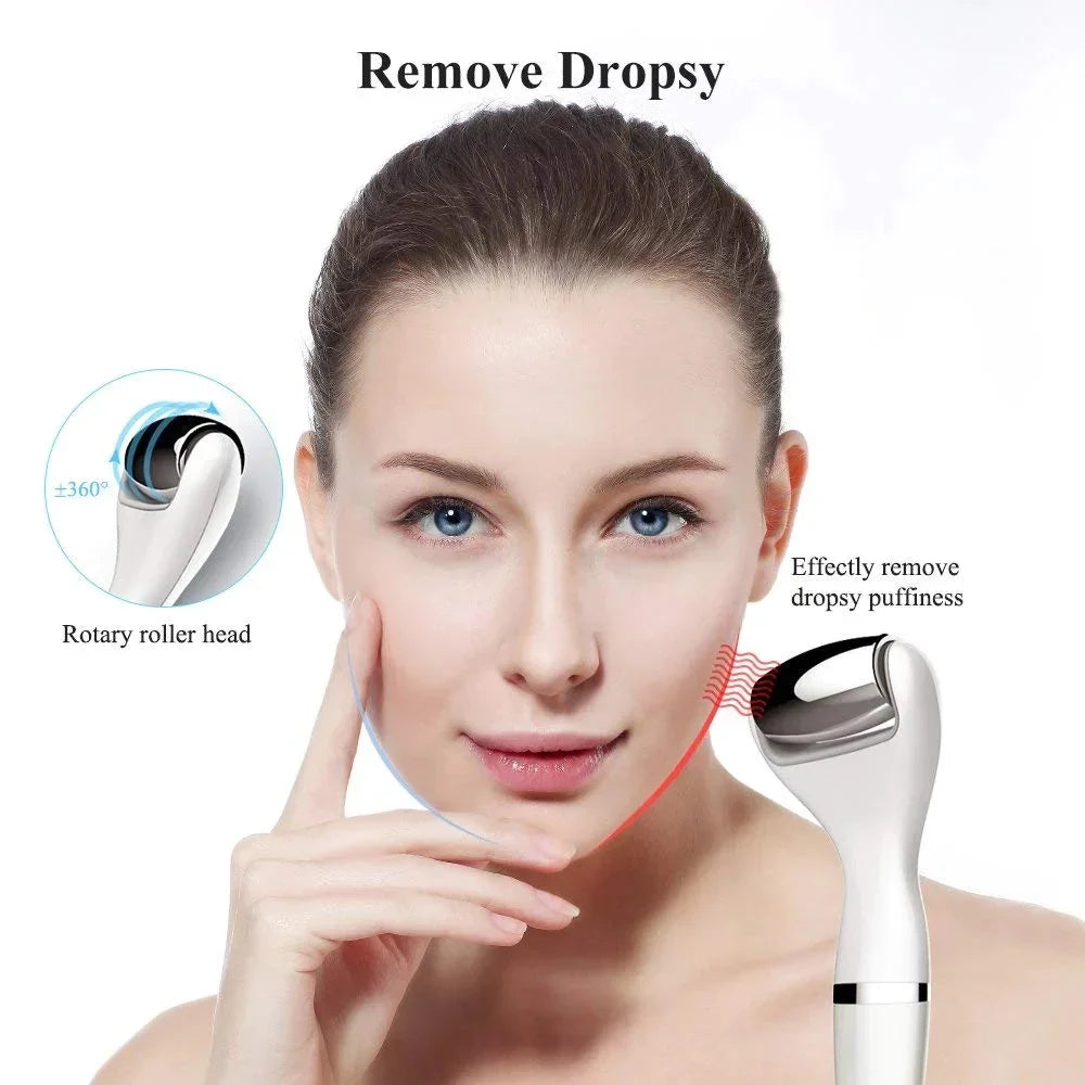 with Face Roller Stainless Body Steel Anti-Aging Massager TOUCHBeauty