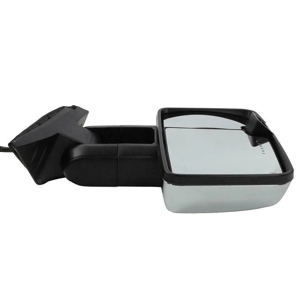 Heated Mirrors Signal&Backup Chrome Led Chevrolet For Towing Power Gmc Lamp