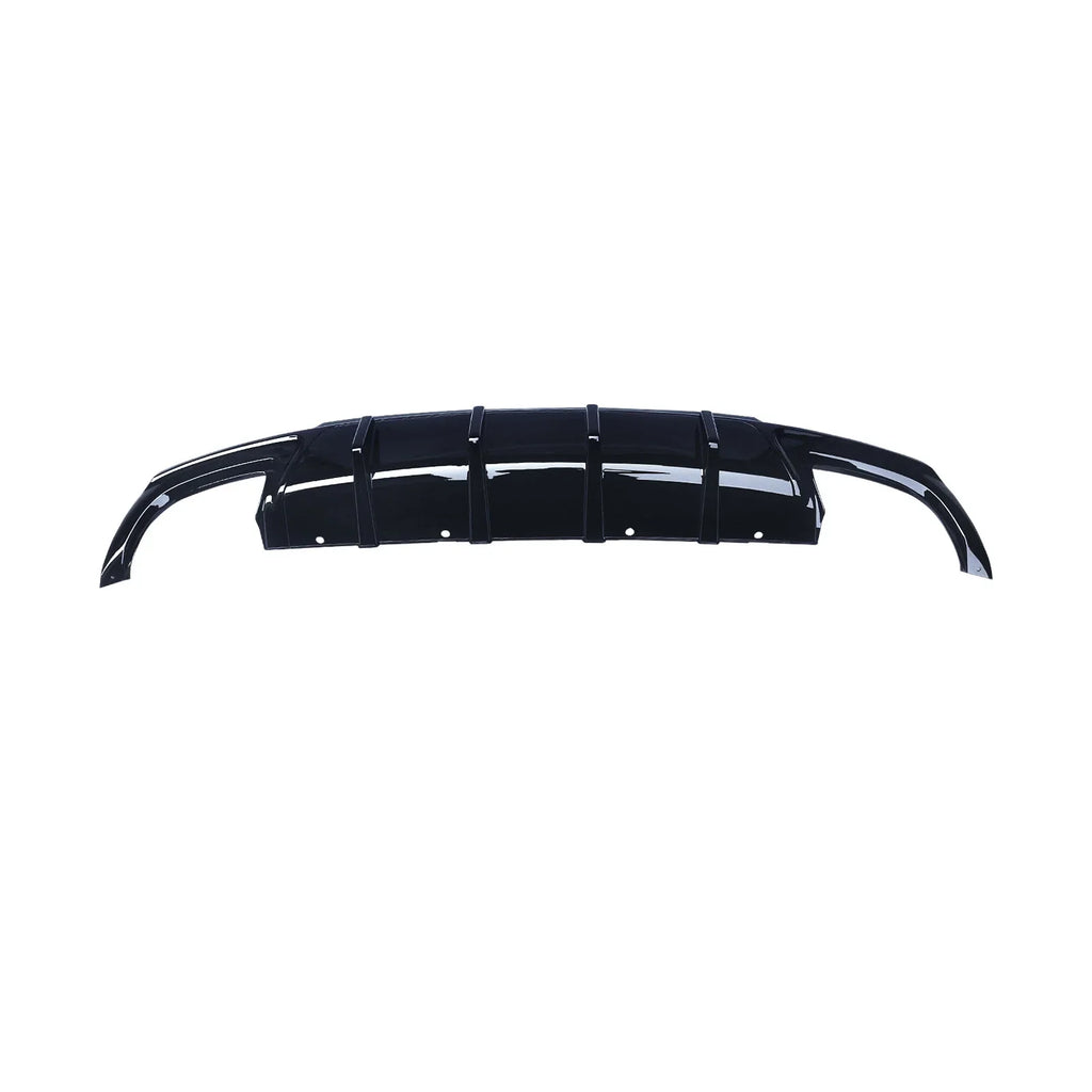 Lip 2015-2022 for Black NINTE Back Gloss Rear Exhaust Chrysler 300 SRT Diffuser Square