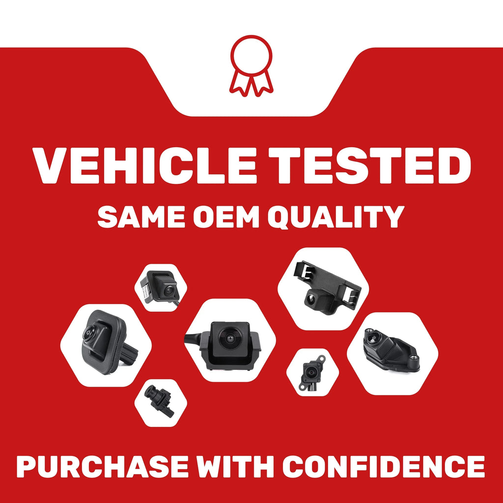 (2015-2019) 4672760AC Rear for Camera 4672760AB, # Dodge Backup OE Part Tailgaters View Challenger Master Replacement