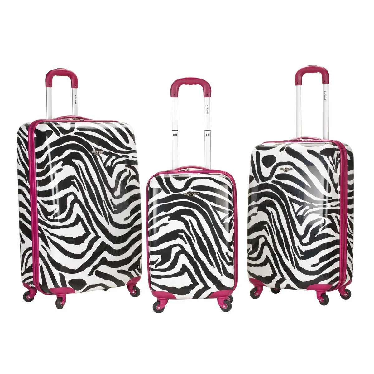 Safari Upright Rockland Luggage F195 3-Piece Set Hardside Luggage