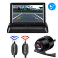 Car Monitor Vision 5inch New View System Camera HD Rear Backup Parking Camera Night
