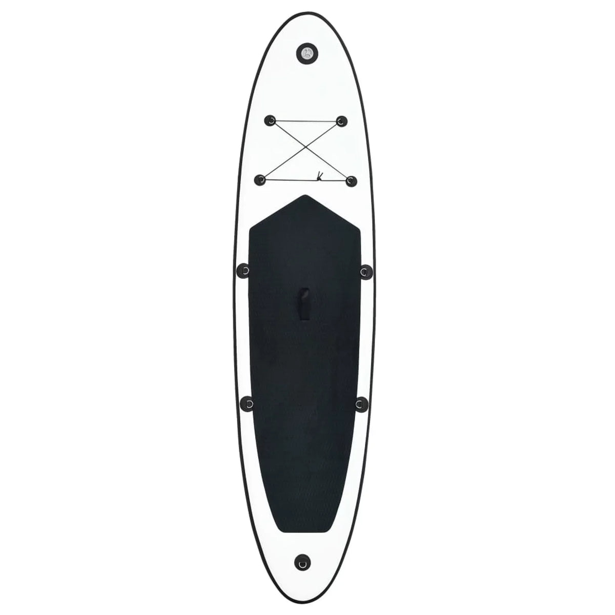 and Paddleboard Black ametoys White Inflatable Set