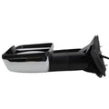 Chrome for BMTBUY Signal 07-13 & Tahoe Power Lamp Towing Backup Mirrors Heated LED Chevy