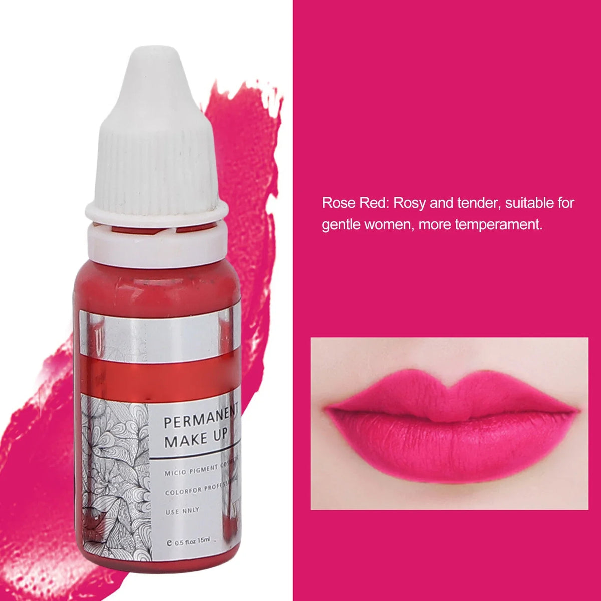 Microblading Color Ink Permanent 8pcs Tattoo Semi Lip Pigment 120ml Makeup