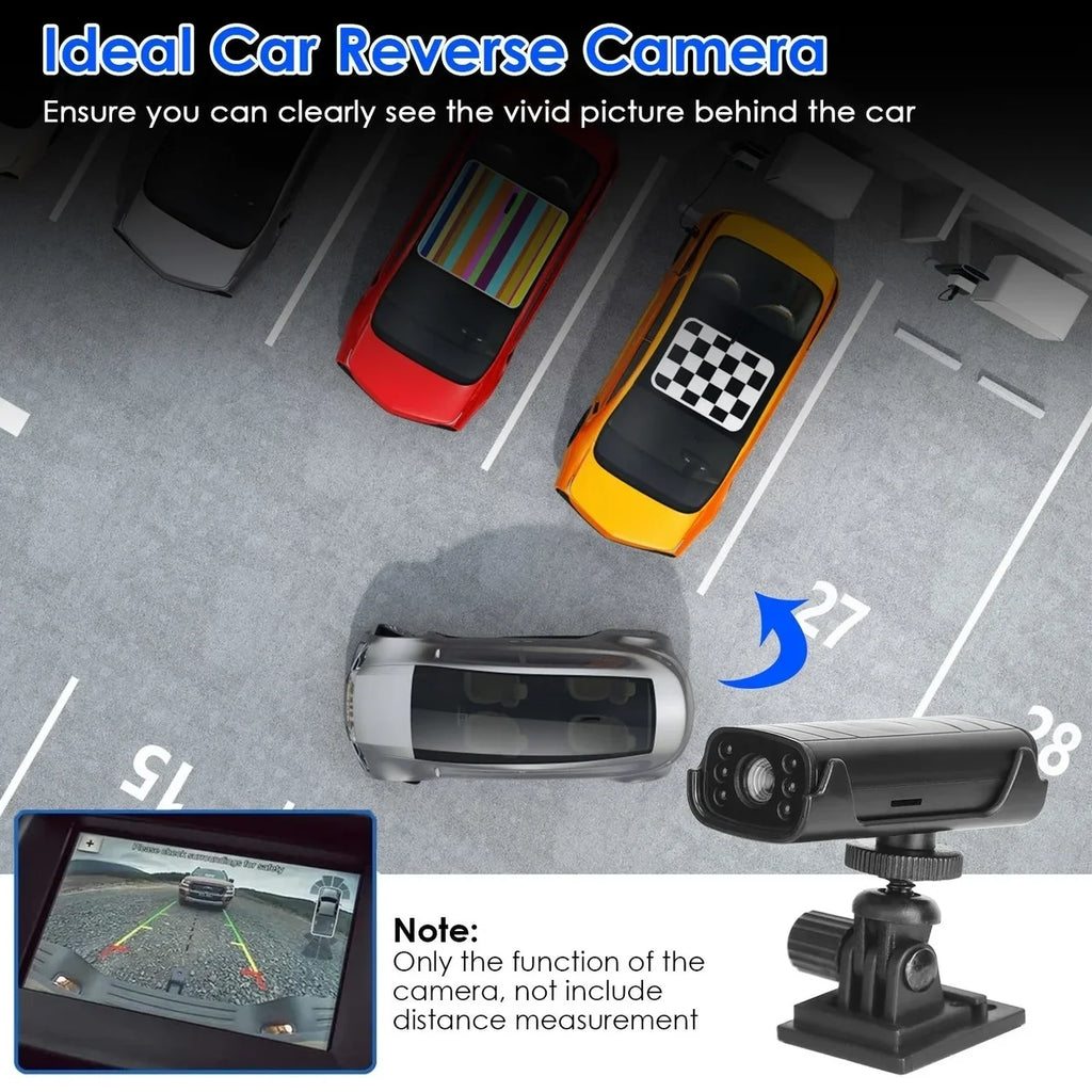 Vision Base Night Rechargeable Camera Camera Wireless Adhesive Guide Hitch Camera Vehicle Reverse Backup with Flexible