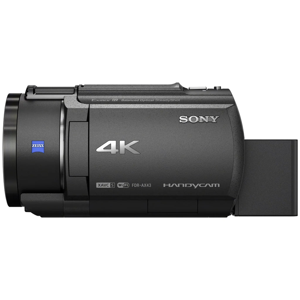 CMOS Digital Camcorder Exmor R Sensor with 4K Handycam Video AX43A