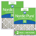 20x25x4 Pure 5/8) Pleated Pack Air 2 Nordic MERV (3 13 Filters