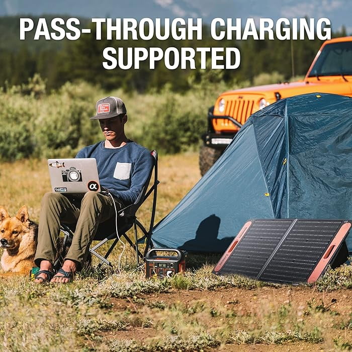 Emergencies Generator Battery, Wave Explorer For Travelling Camping Pure Outlet, 110V/200W Sine And Power AC Backup Jackery Lithium Portable 240Wh Outdoors 240, Solar Station