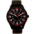 44mm Watch Round Strap Black Wrangler