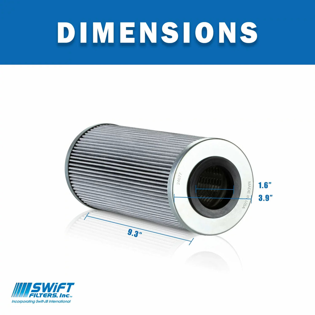 Filter Interchange Direct Microglass HF6111 FLEETGUARD for Micron Element Cartridge 25