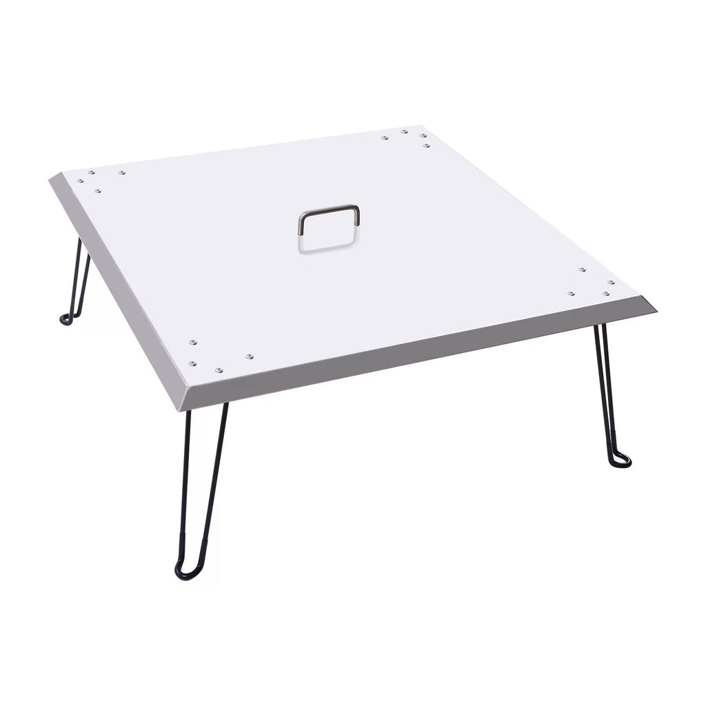 Heater Patio Fire Deflector-Turn Burner Pit Heat Cover Pit a 30"x30" into Fire