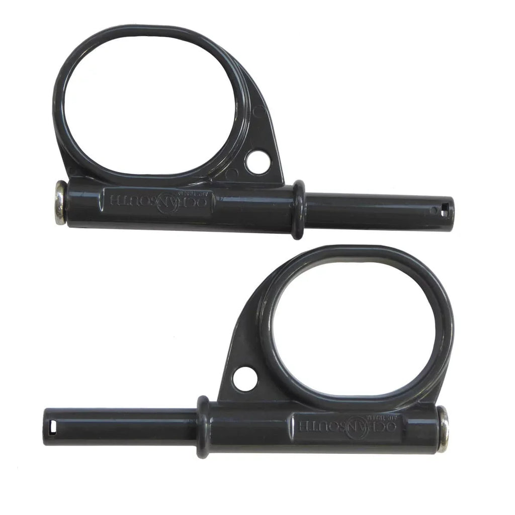 / Piece Shaft - with Pair Canoe - Aluminum 6" - - Stops Split with 2 6' Detachable Oceansouth Kayak Length Locks Oars