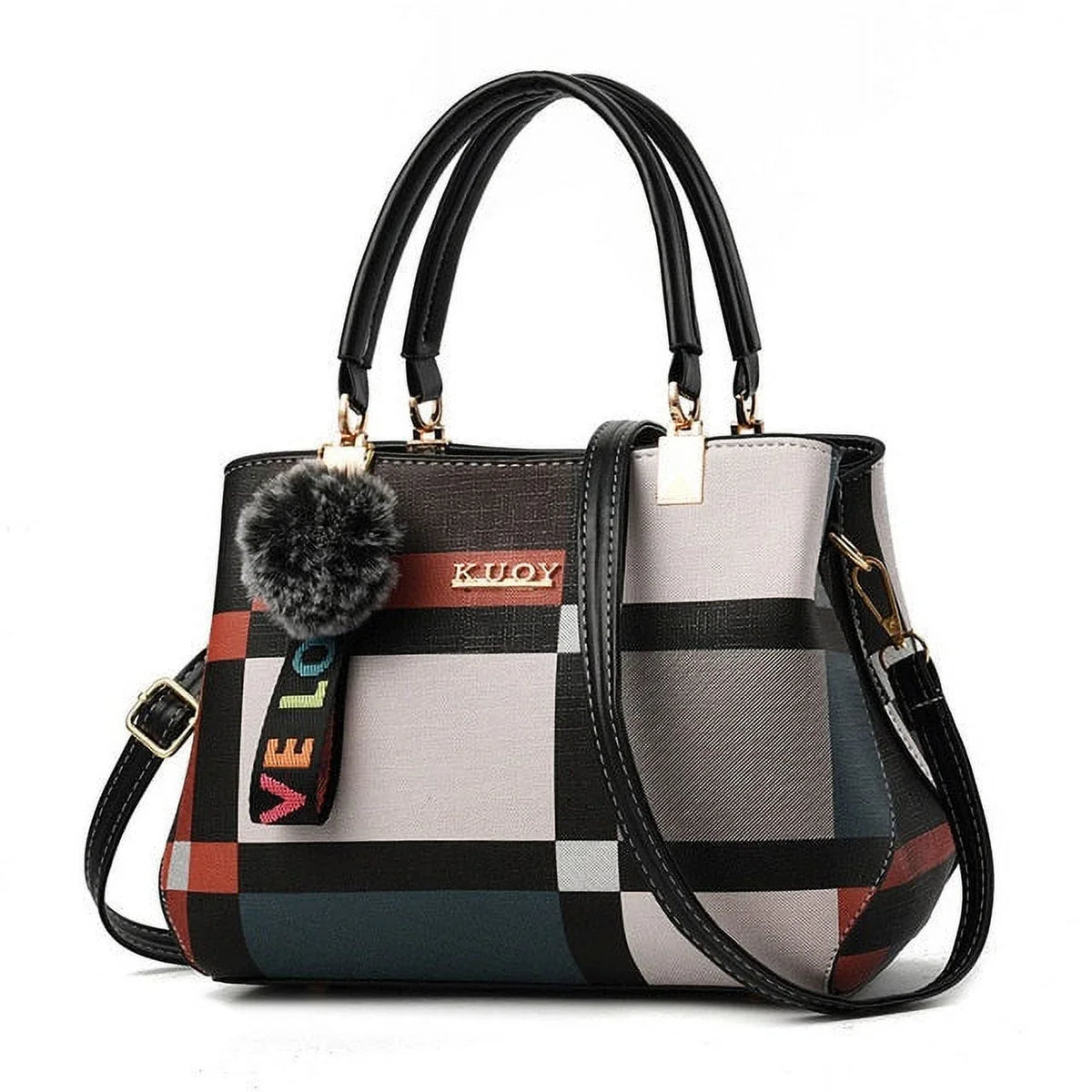 Stitching Bag Brand Shoulder Designer Plaid Messenger Ladies Wild New Totes Luxury Handbag Bags Women