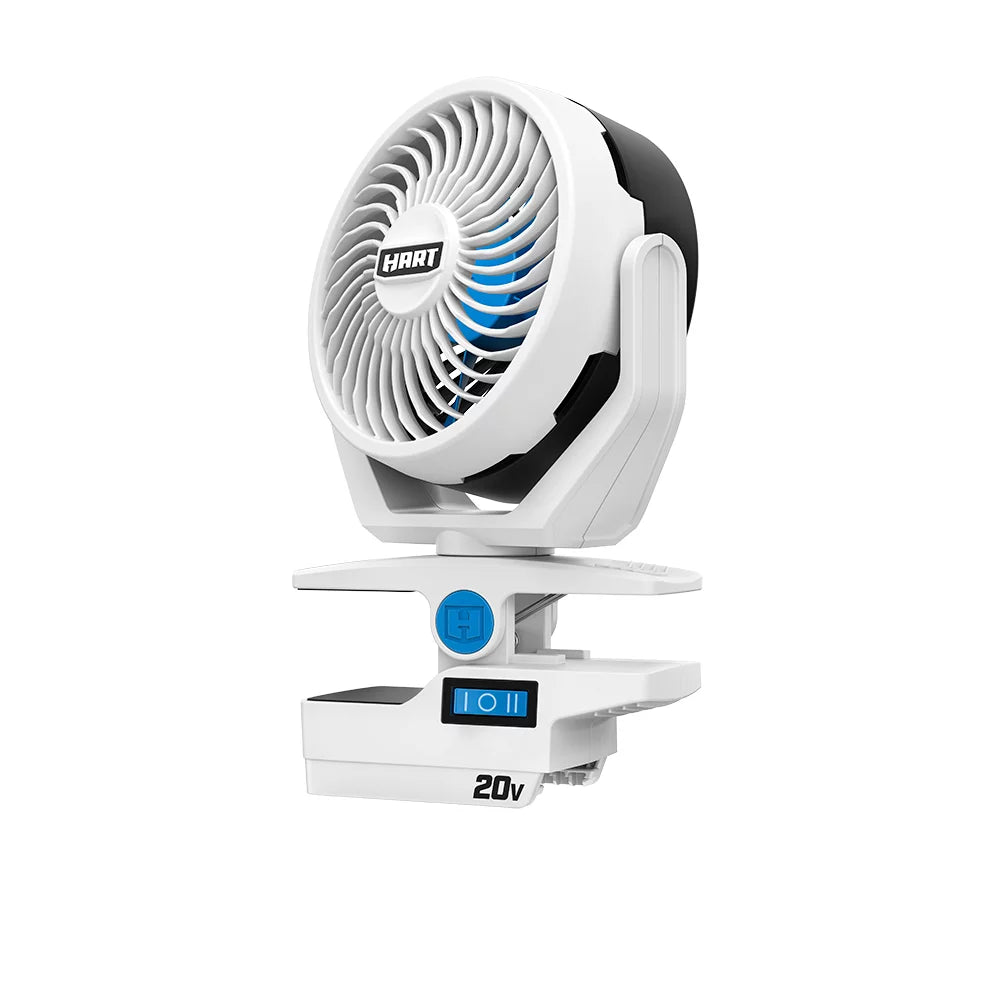 not (Battery HART Clamp 20-Volt Fan 4-Inch Included)