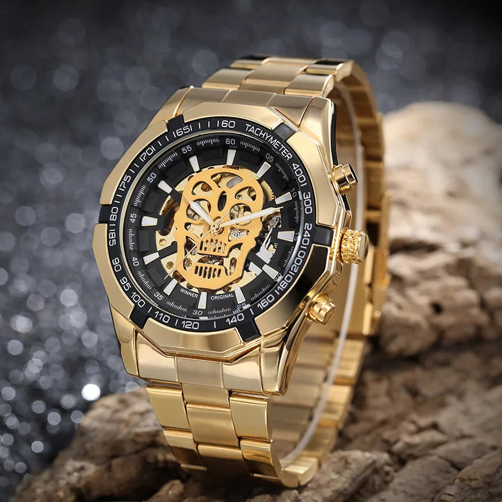 Watch Mechanical Dial Demon Luxury Business Men's Design Fashion Hollow