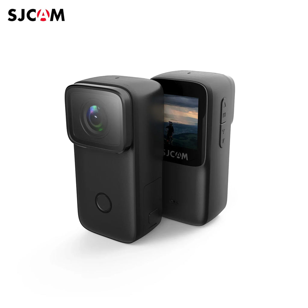 Supports 4K Built-in Face Night Rechargeable Vision Action Body Mini Battery IPS SJCAM Waterproof WiFi Camera Screen 5M 6-Axis with Recognition Inch 1.28 C200 Anti-Shake
