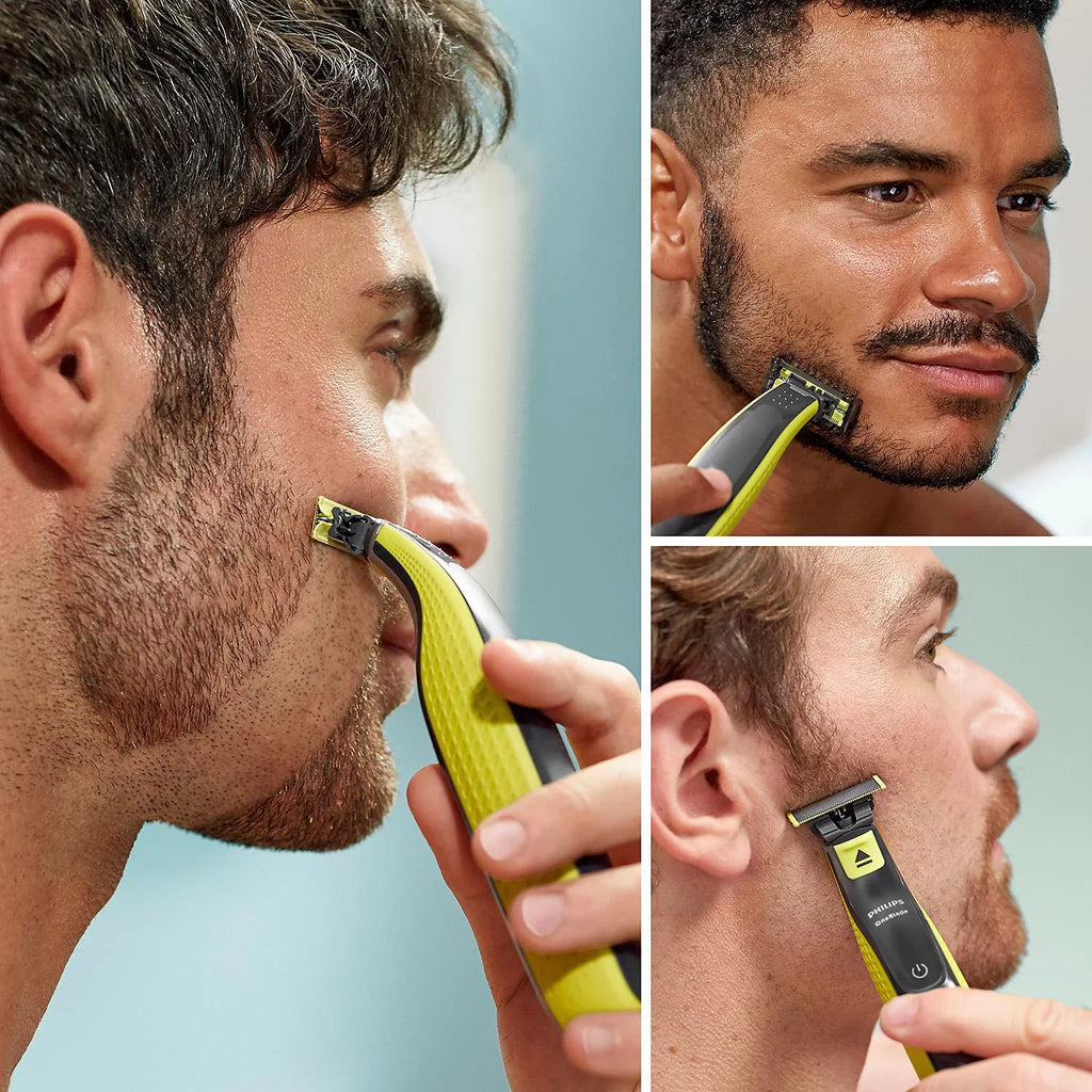 Electric Philips OneBlade and Trimmer Body Face + Shaver Norelco