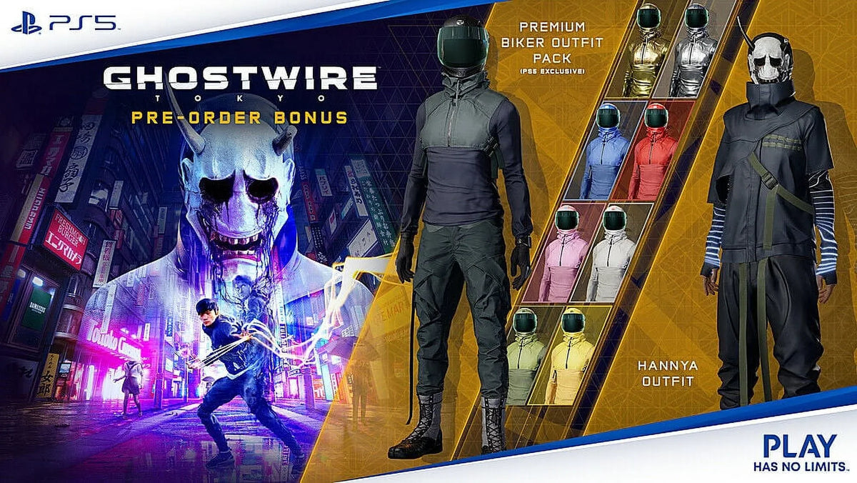 5 PlayStation Standard Edition Ghostwire Tokyo -
