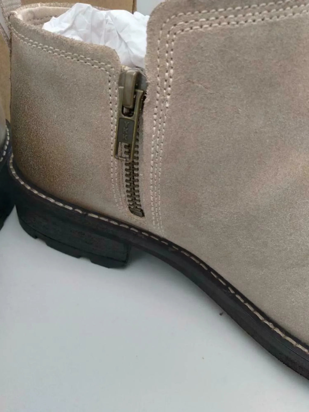 Women's Boot, Chelsea KEEN Ankle City 7W Oregon Coconut, Gaucho/Toasted