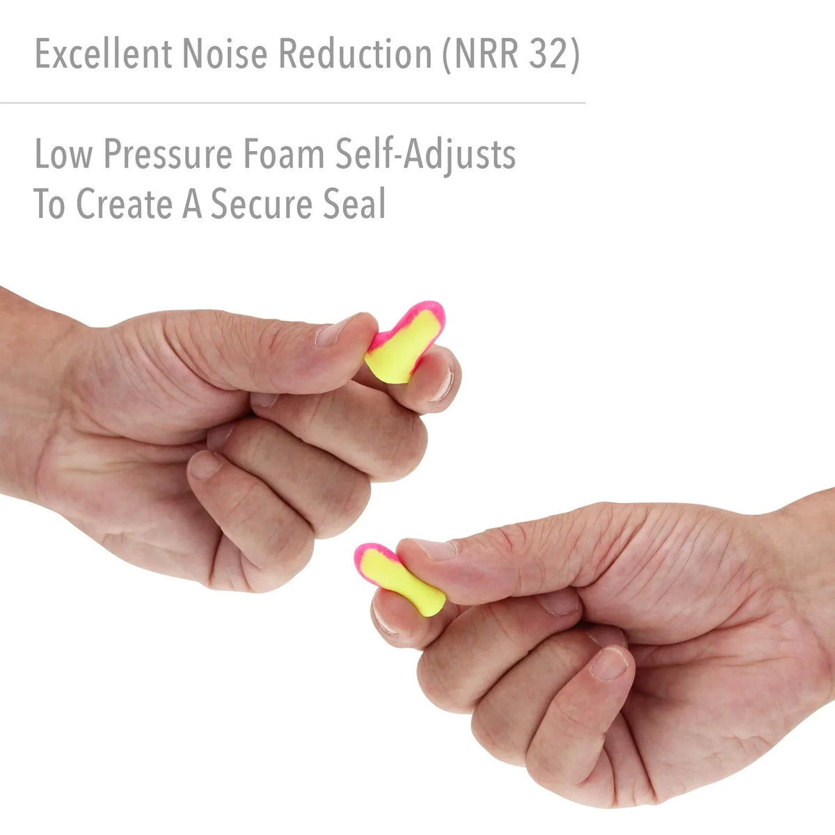 Pairs Hi-Visibility Earplug Lite Yellow/Magenta HL400 Howard Refill 200 (LPF-LS4-REFILL), Leight Laser Dispenser, for