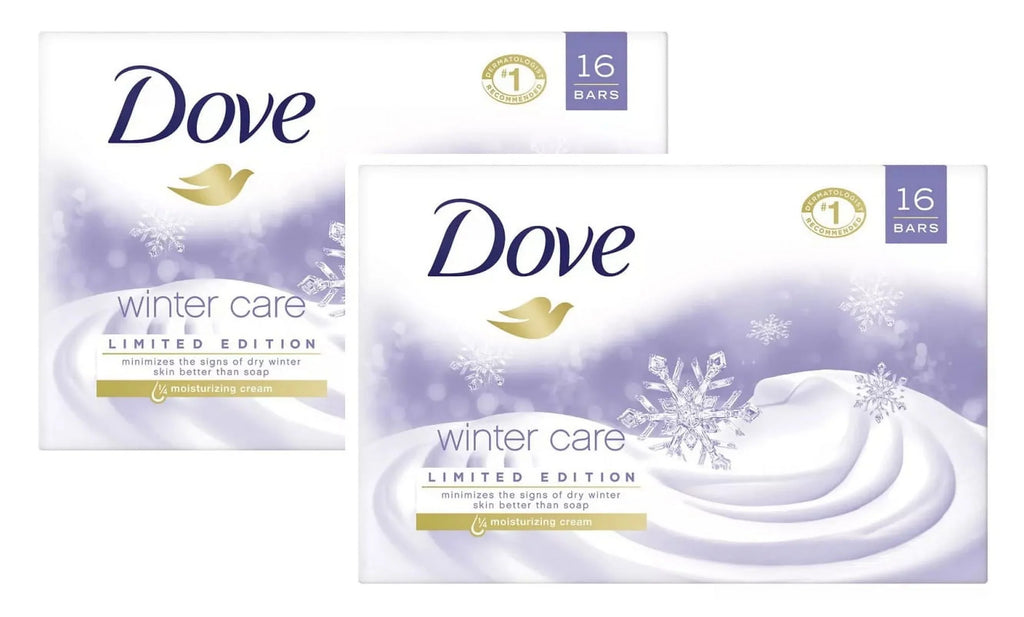 oz Winter | 4 Care Beauty 2 Pack Dove ct Bars, 16