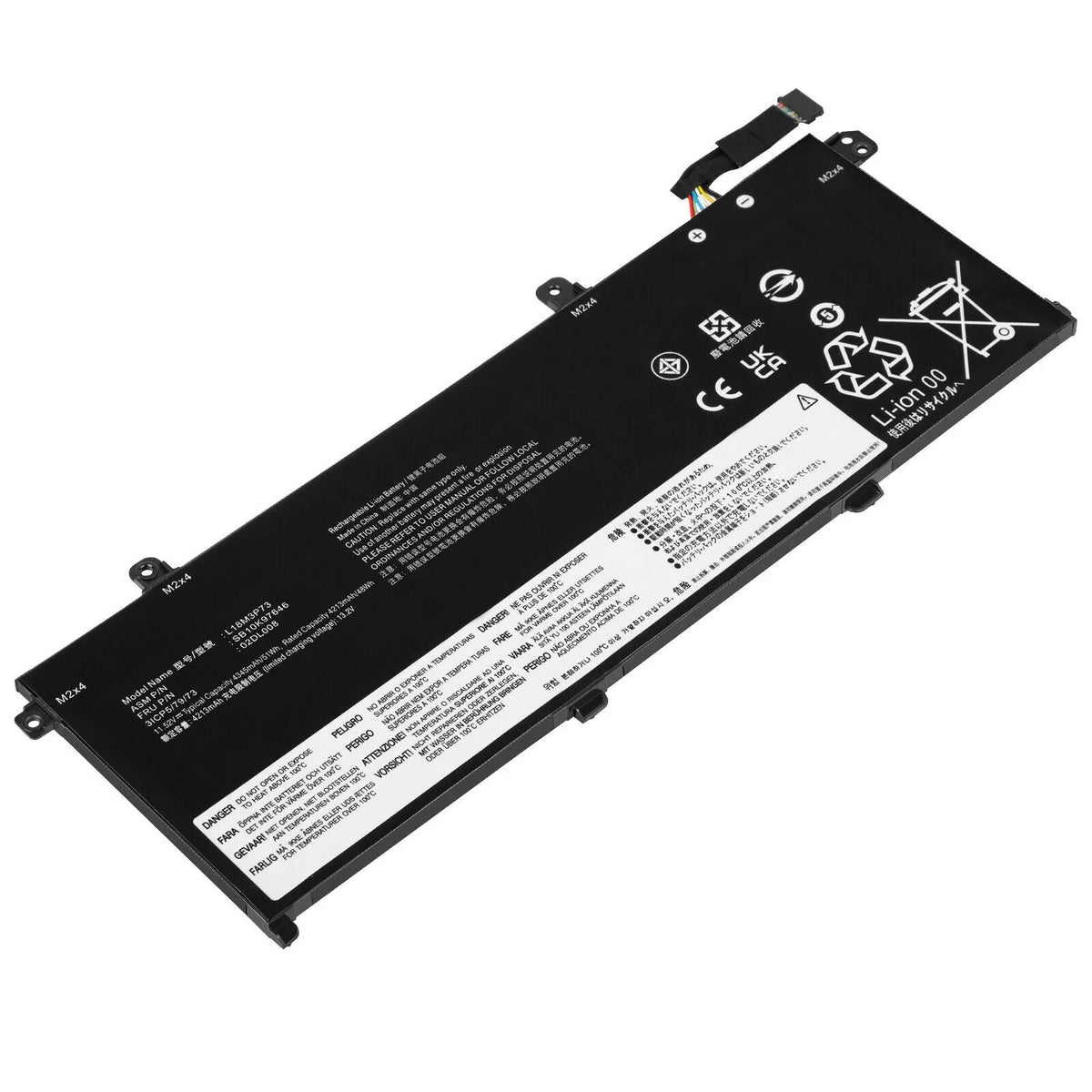 T495 T14 T490 L18C3P72 Battery 1st for Gen P14s ThinkPad P43S