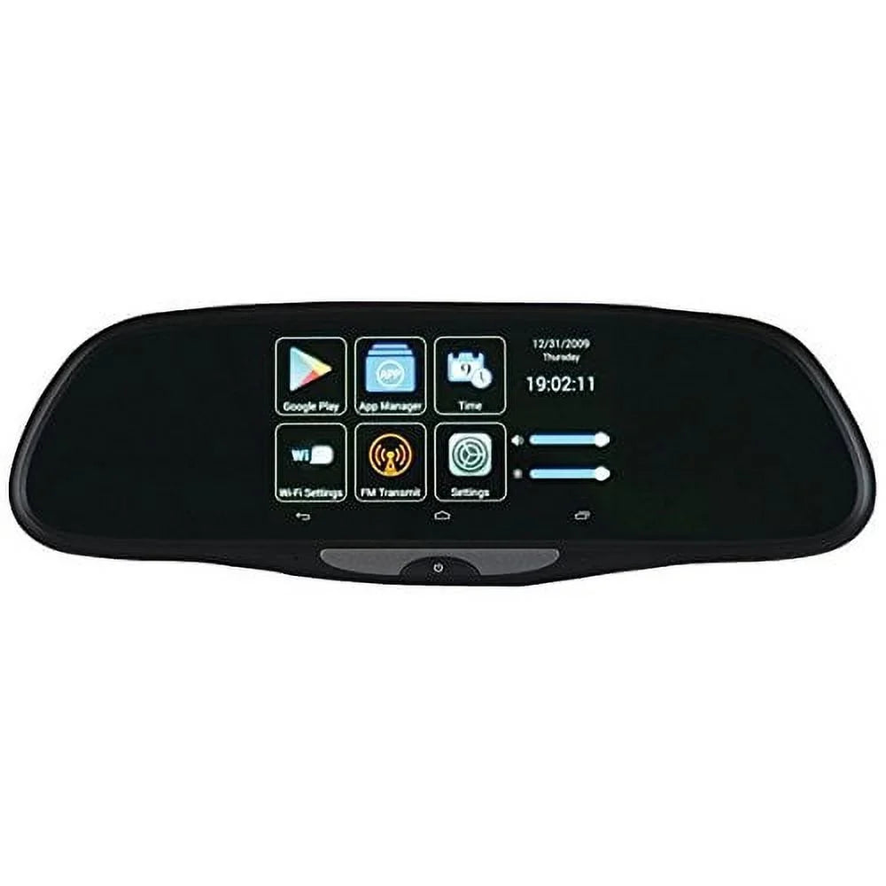 With Built-in Mirror Monitor VTG500X 5" Camera, Rearview BOYO Maps Dvr, Waze Carkuda &