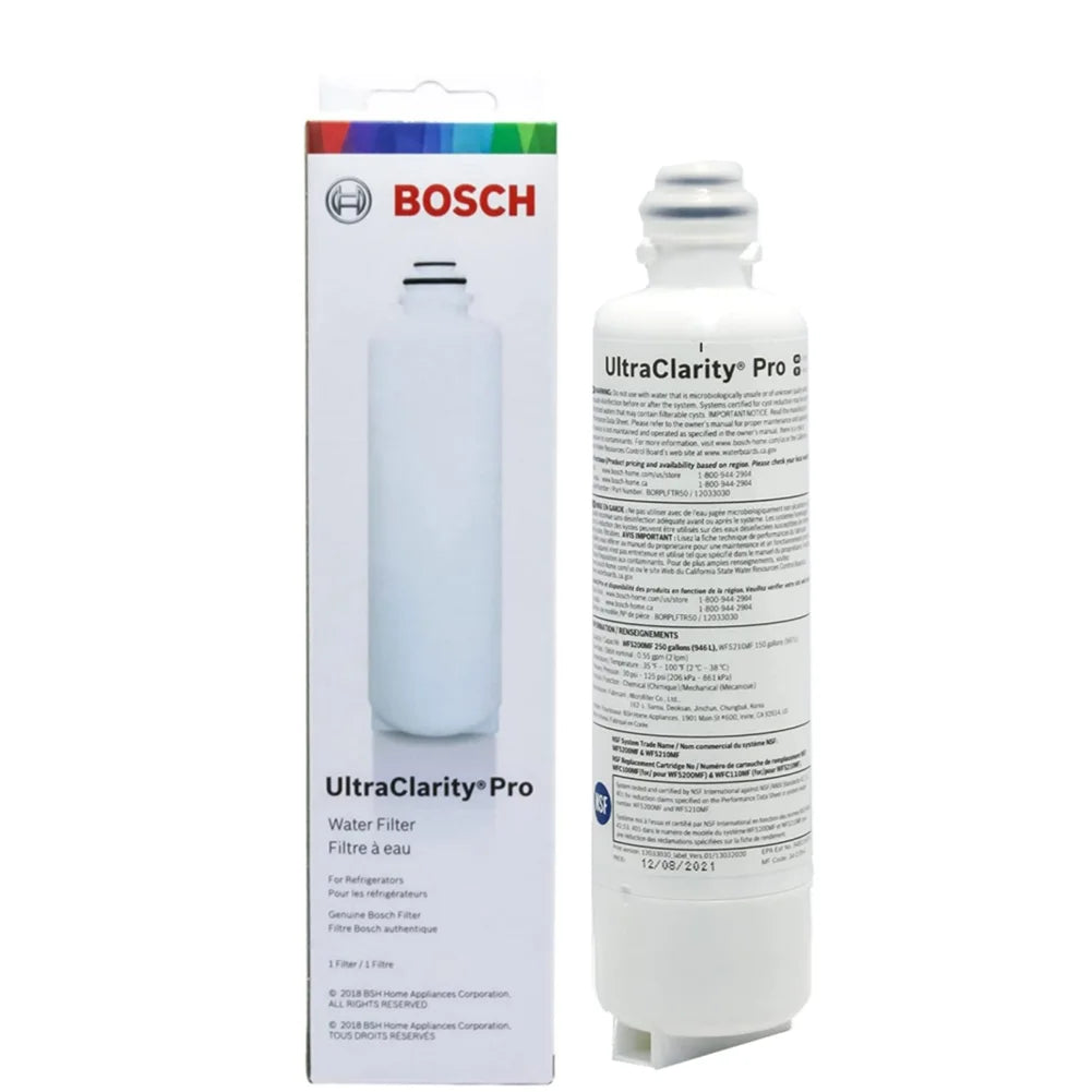 Bosch 1 BORPLFTR50 Refrigerator compatibility Ultra Filter,High Clarity liquid Pro Pcs