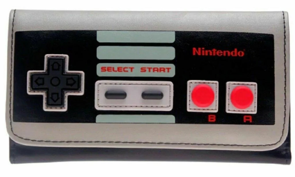 Wallet Clutch Design Nintendo Controller Envelope Flip