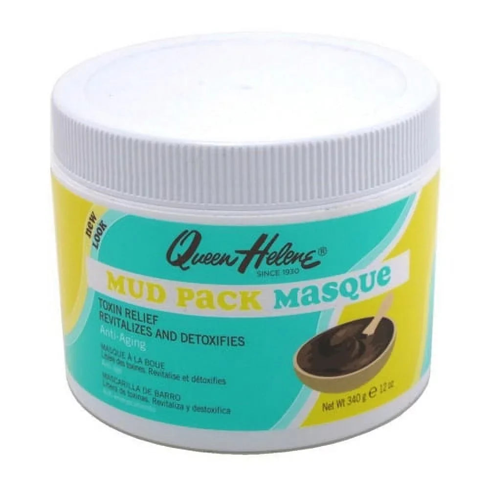 Face Mud 3 Pack Helene Detoxifies, Pack For Masque Relief Queen revitalizes Toxin oz, 12 And
