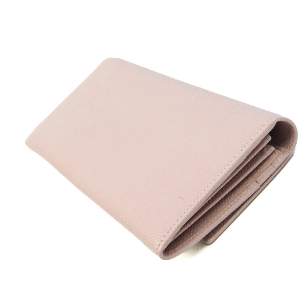 Bvlgari (Good) Pre-Owned 30415 Wallet Women's Pink Long Bvlgari (bi-fold) Leather Bvlgari